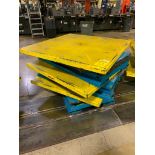 (3x) Bishamon Ez-Loader 3,000 LB. Capacity Scissor Lift Tables