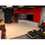 Contents of Studio w/ Downtown Chicago Backdrop (Lights, Cameras, TV's) (Located on 2nd Floor)