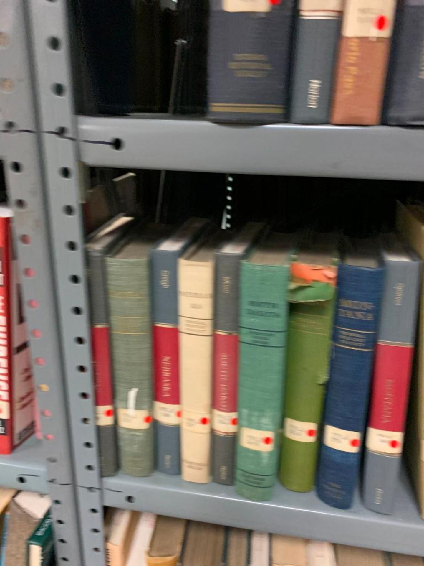 (6) Sections of Clip Shelving w/ Assorted History Books, Public Papers of Franklin D. Roosevelt, A H - Image 12 of 89
