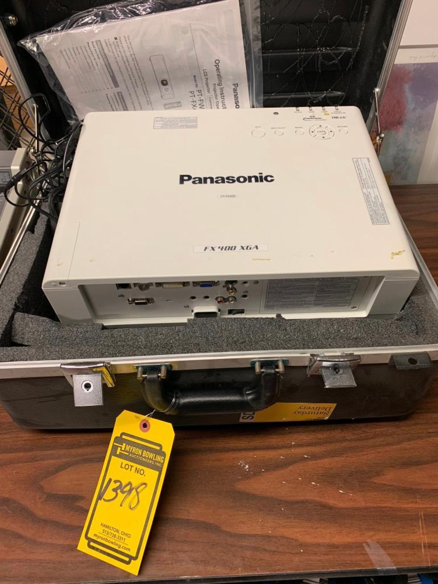 Panasonic FX400 XGA Projector, Model PT-FW430U (Located on 4th Floor) - Image 2 of 4
