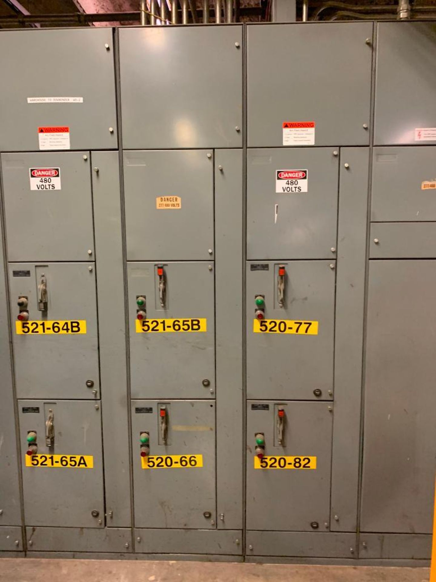 (5) MCC & Electrical Stations/Enclosures - Relay Panels, Cutler-Hammer 25,000 AMP MCC, Downender I/O - Image 6 of 6