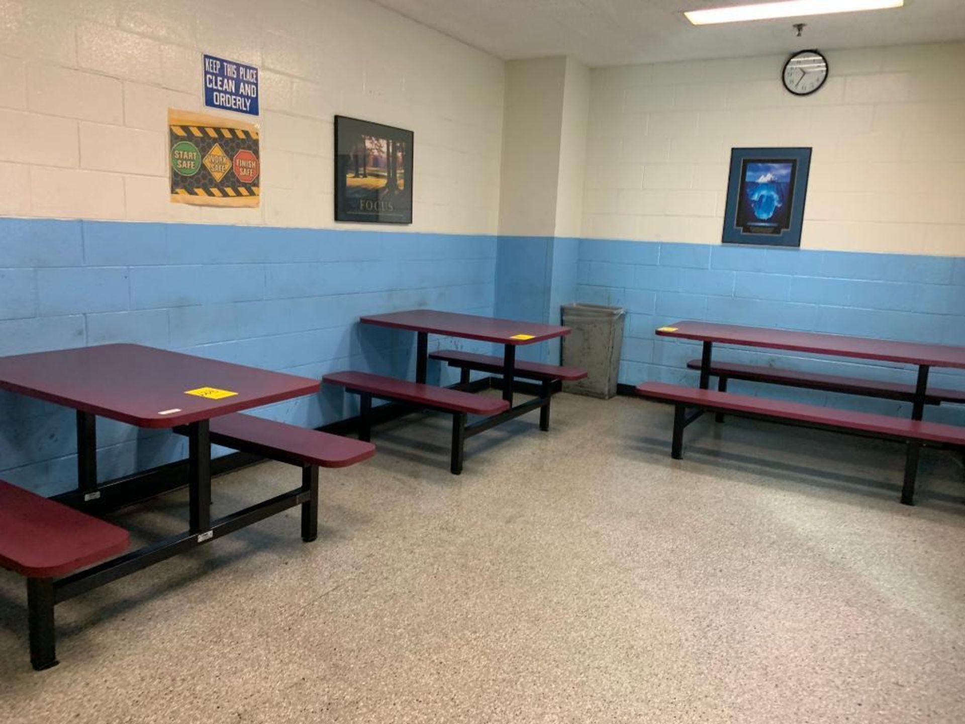 (7) Plymold Breakroom Tables - Image 2 of 2