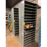 (11x) Bays of Clip Style Shelving w/ Plant Support Content
