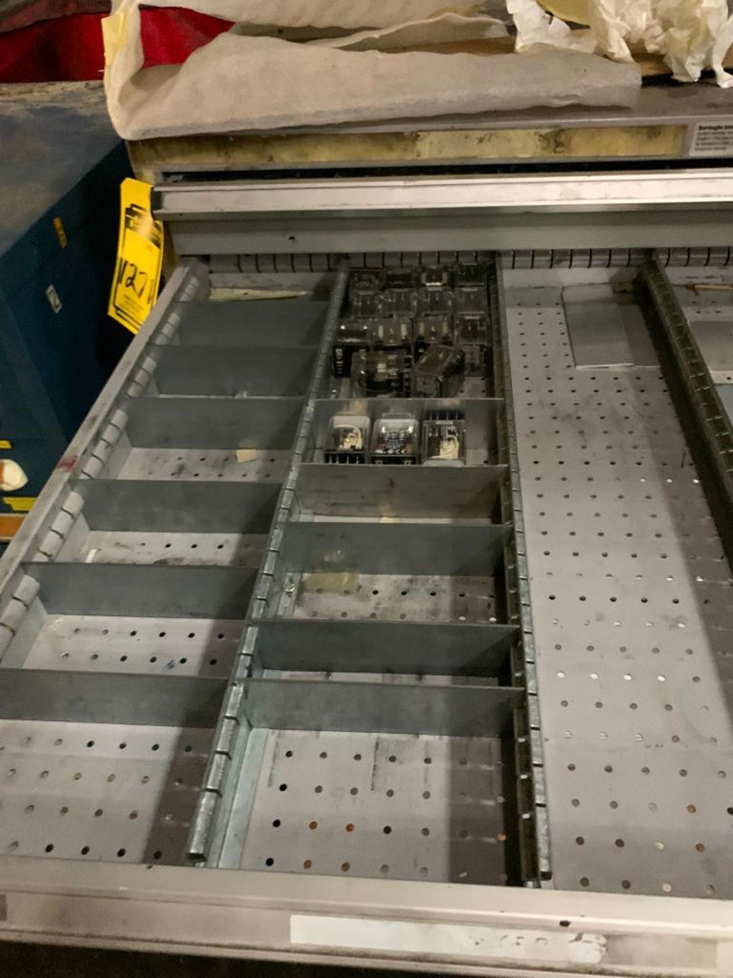 11-Drawer Stror-Loc Modular Tool Cabinet w/ Relays, Fuses, Magna-Pak Support Parts, Feed Reels & Mor - Image 3 of 9