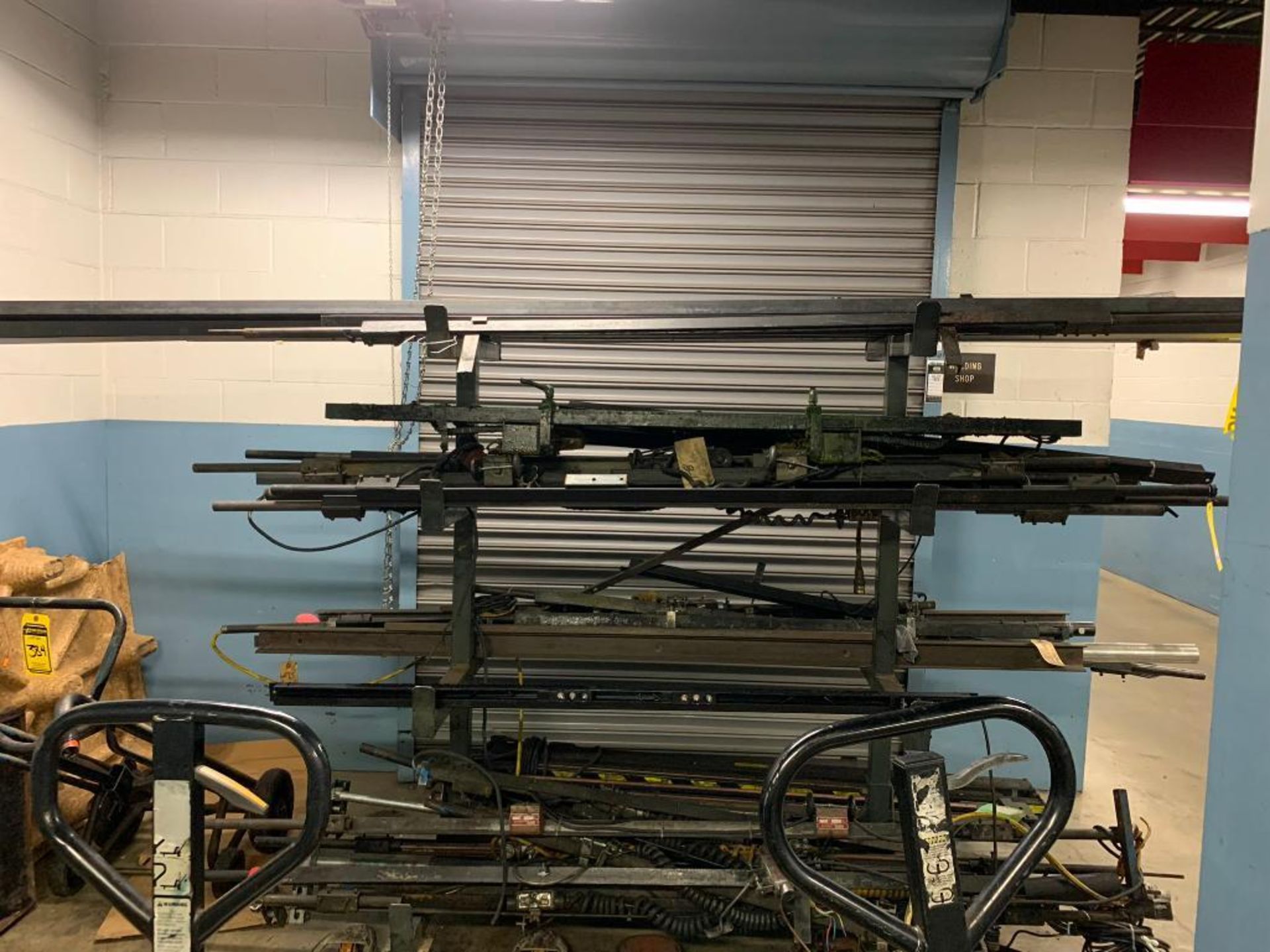 Cantilever Cart w/ Press Parts