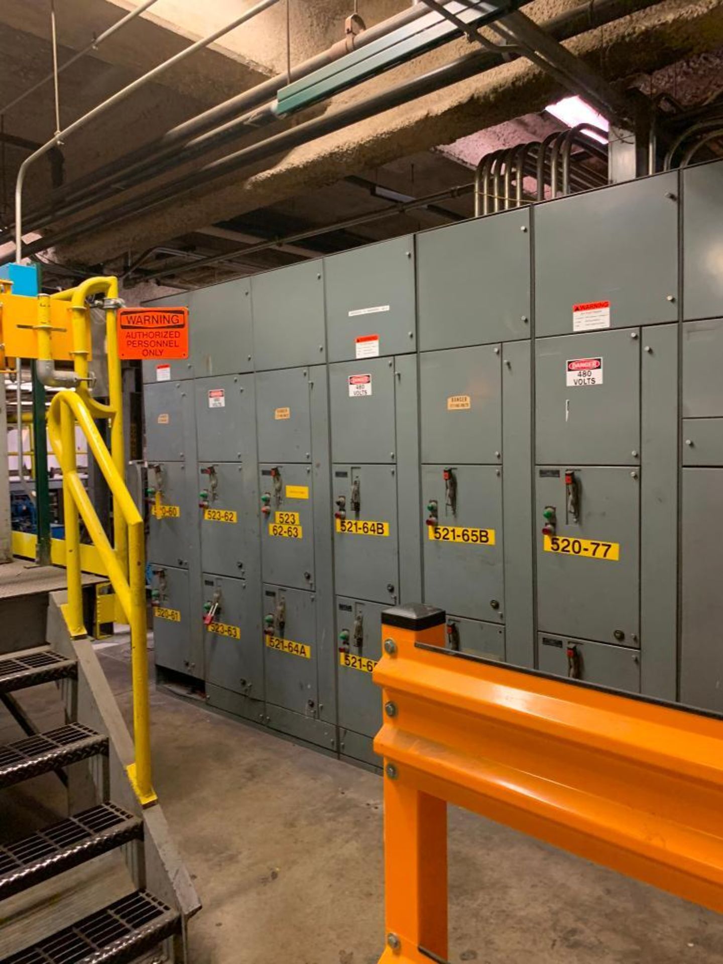 (5) MCC & Electrical Stations/Enclosures - Relay Panels, Cutler-Hammer 25,000 AMP MCC, Downender I/O - Image 5 of 6