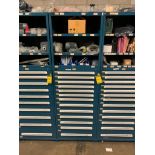 Vidmar 13-Drawer Cabinet, Vidmar Shelf Unit w/ Plant Support Content