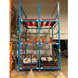 (12x) Bays of Bolt-Together Push-Back Rack; 15' T X 104" D, Each Bay Has (6) Pallet Positions