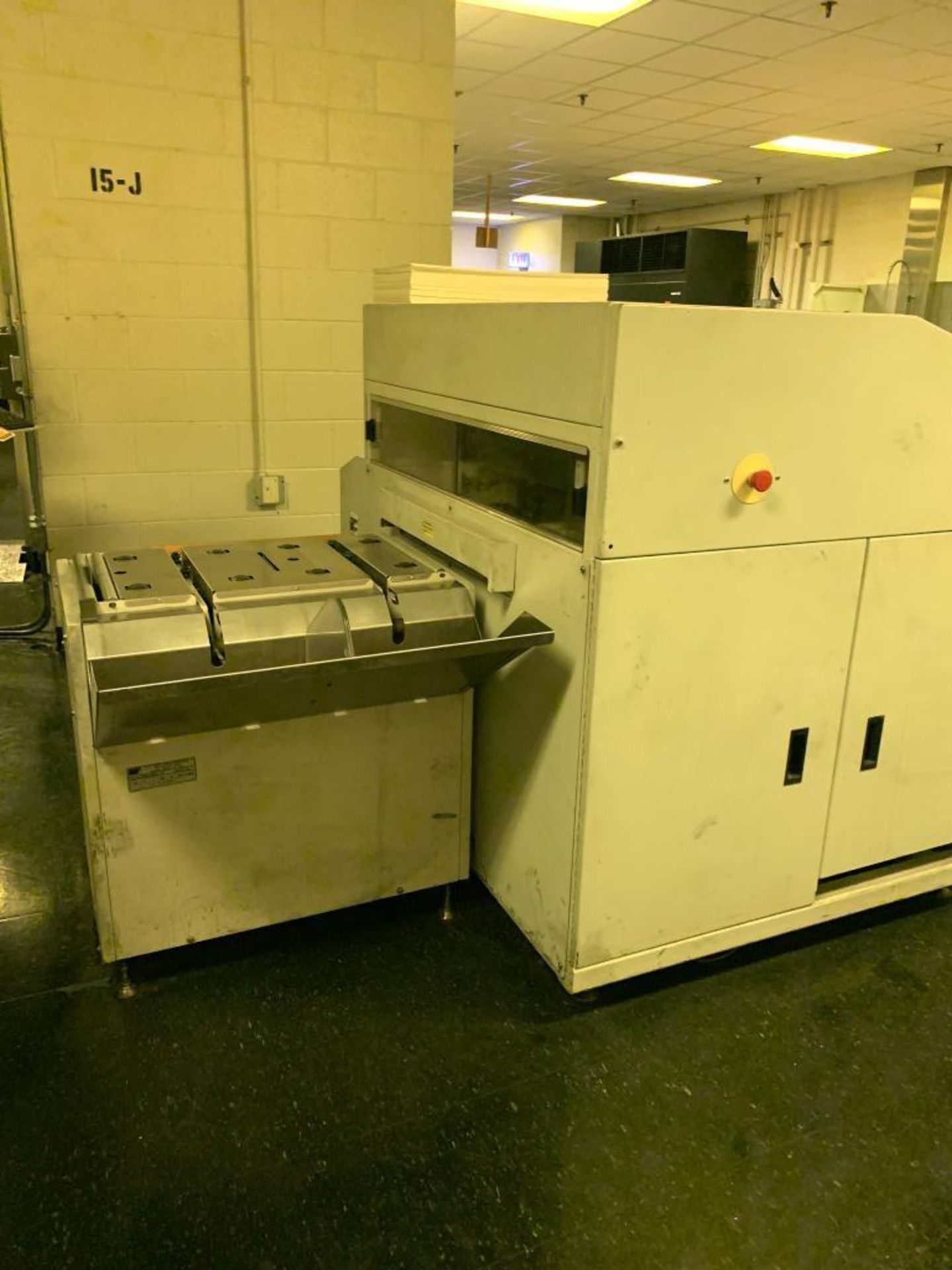 Western Lithitech Automatic Punch Coater, 230 V., Single Phase, S/N 133AP, K&F Printer Systems, Mode - Image 7 of 9