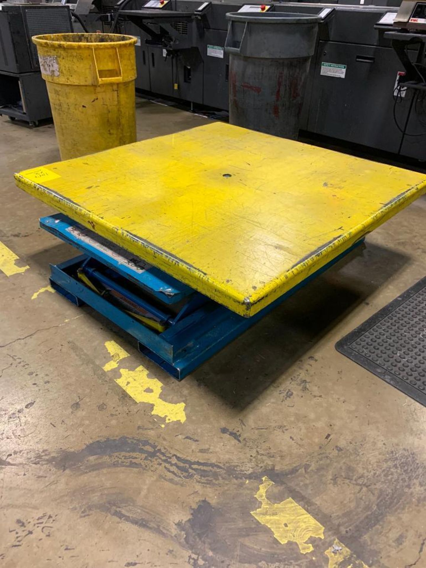 (2x) Bishamon Ez-Loader 3,000 LB. Capacity Scissor Lift Tables - Image 2 of 3