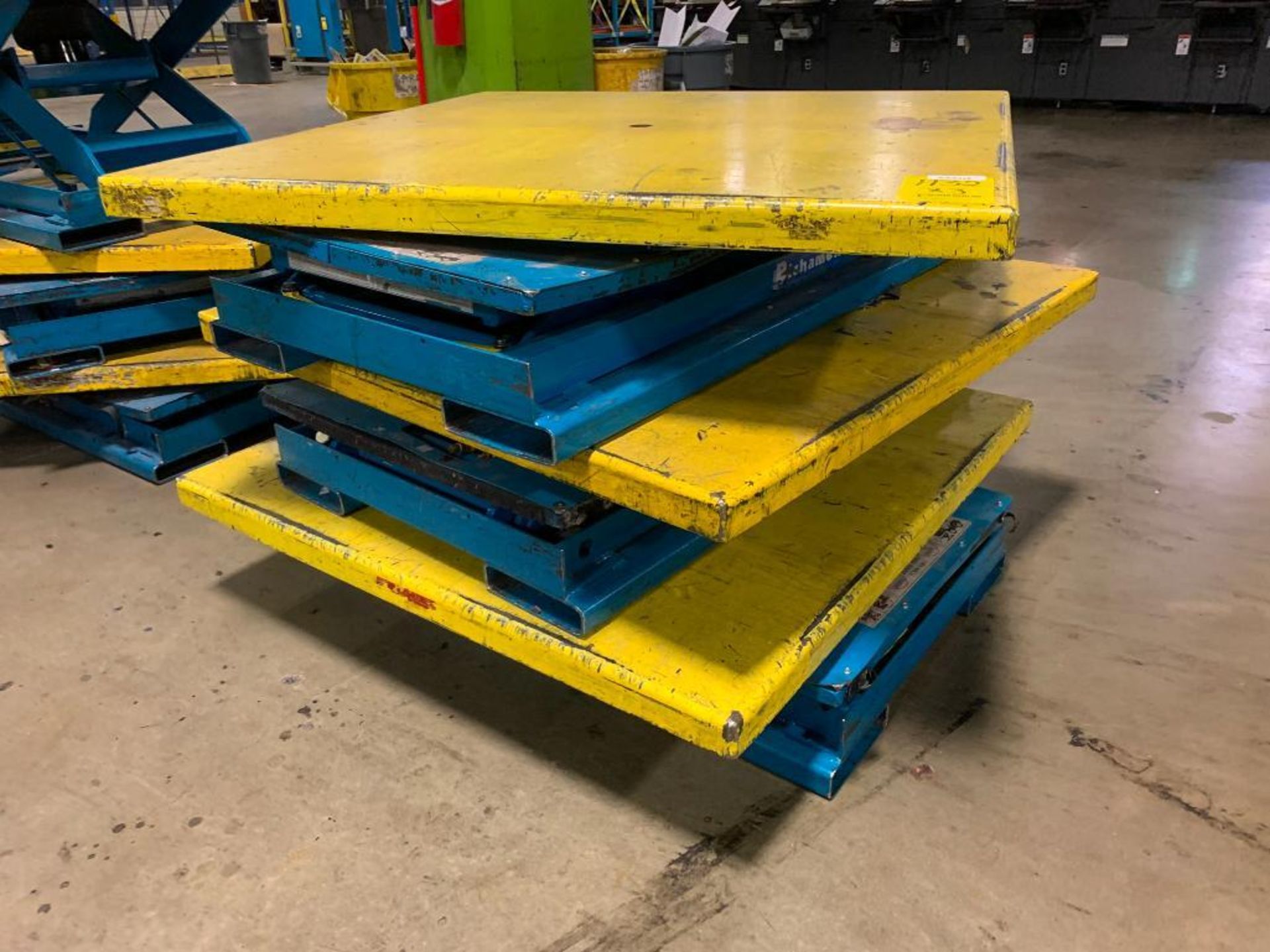 (3x) Bishamon Ez-Loader 3,000 LB. Capacity Scissor Lift Tables - Image 2 of 2