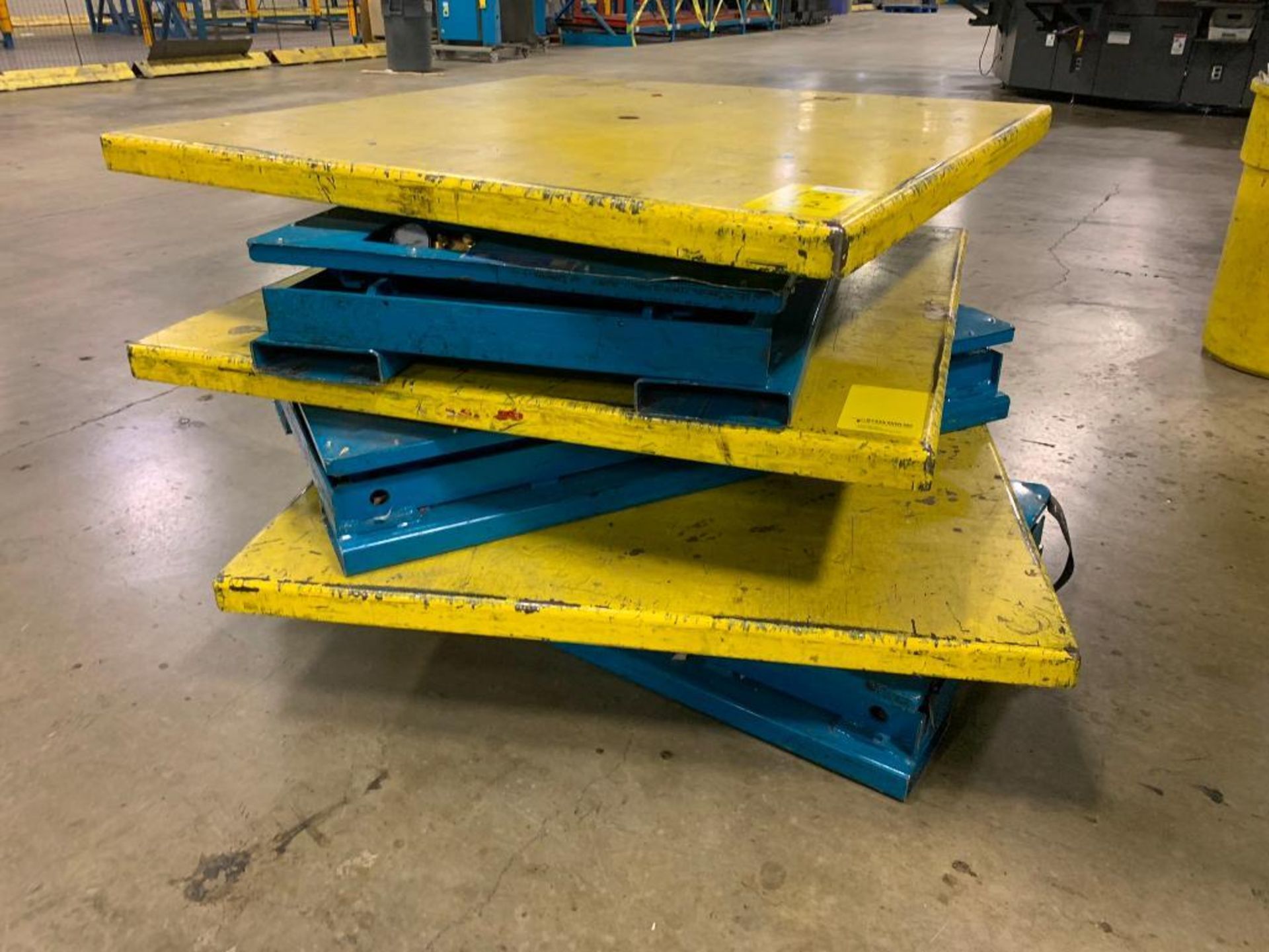 (3x) Bishamon Ez-Loader 3,000 LB. Capacity Scissor Lift Tables - Image 2 of 3