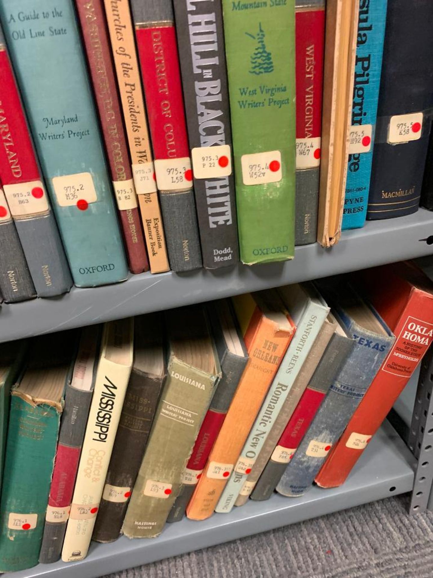 (6) Sections of Clip Shelving w/ Assorted History Books, Public Papers of Franklin D. Roosevelt, A H - Image 45 of 89