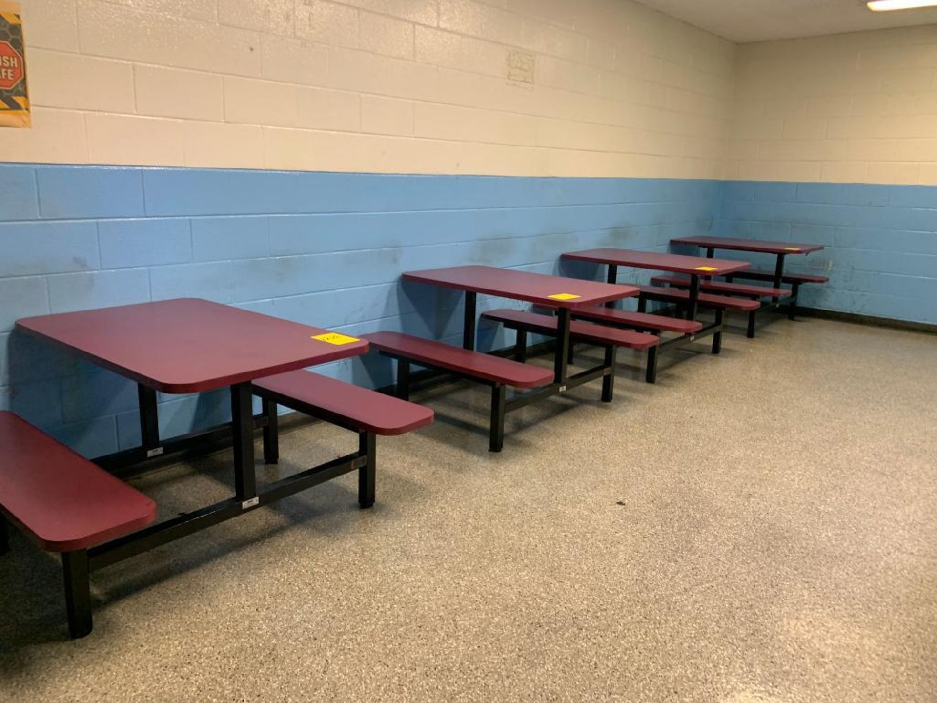 (7) Plymold Breakroom Tables