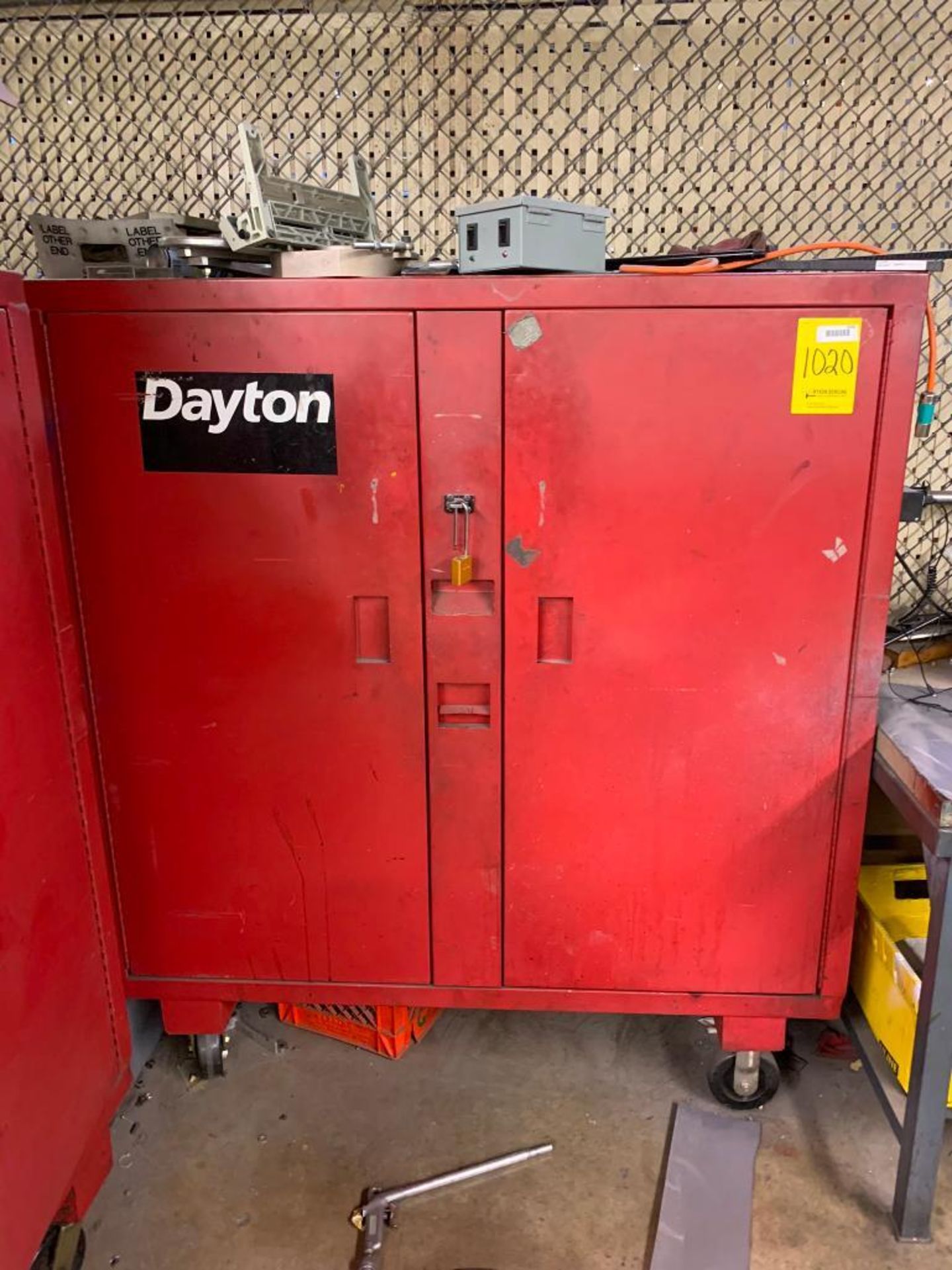 Dayton Cabinet, Model 6A579C, Content Included