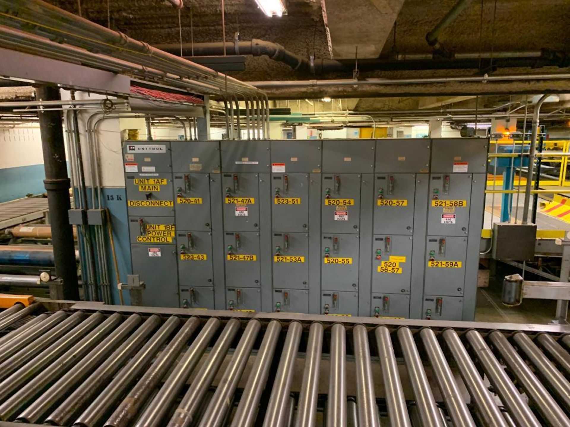 (5) MCC & Electrical Stations/Enclosures - Relay Panels, Cutler-Hammer 25,000 AMP MCC, Downender I/O - Image 4 of 6