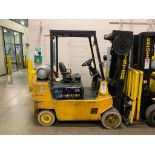 1994 Hyster 4,000 LB. Capacity Forklift, LP Gas, Model S50XL, 4-Stage, 240" Load Height, Lever Contr