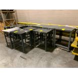 Assorted Tables on Wheels, Gravity Conveyor