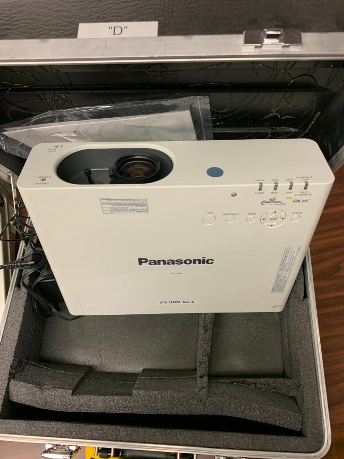 Panasonic FX400 XGA Projector, Model PT-FW430U (Located on 4th Floor) - Image 3 of 4
