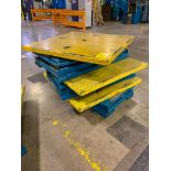 (3x) Bishamon Ez-Loader 3,000 LB. Capacity Scissor Lift Tables