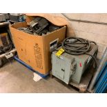 Assorted Electrical Equipment, Fusible Switch Plugs, Spools of Wire, Shelf Units w/ Content, Safety