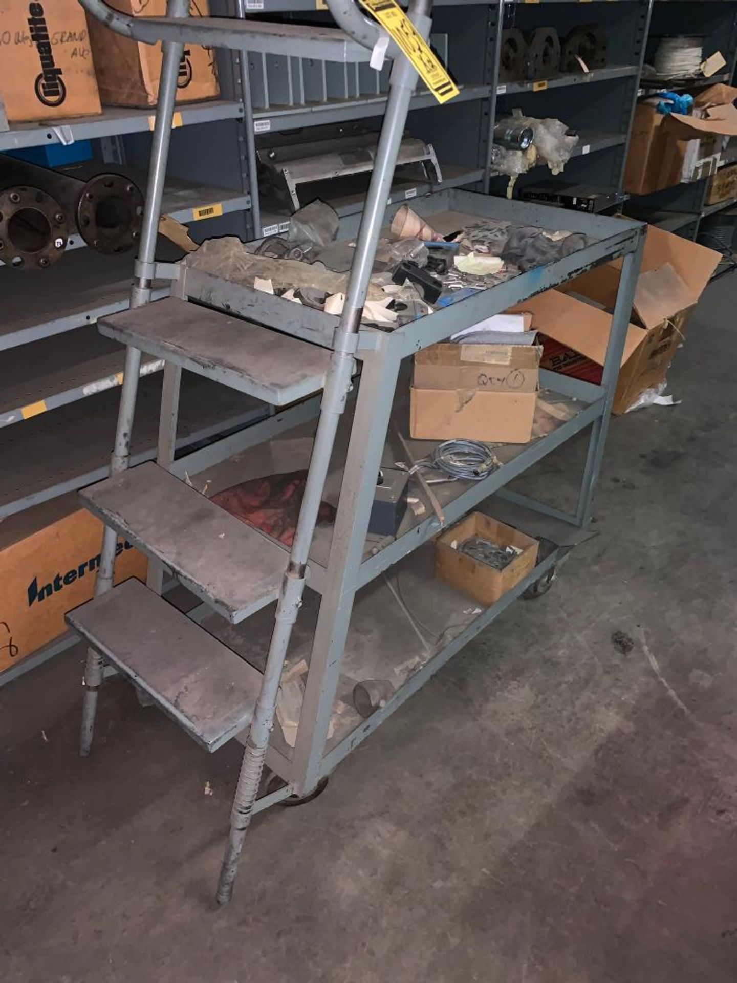 Wire Cart & Stockroom Stair/Cart - Image 3 of 3