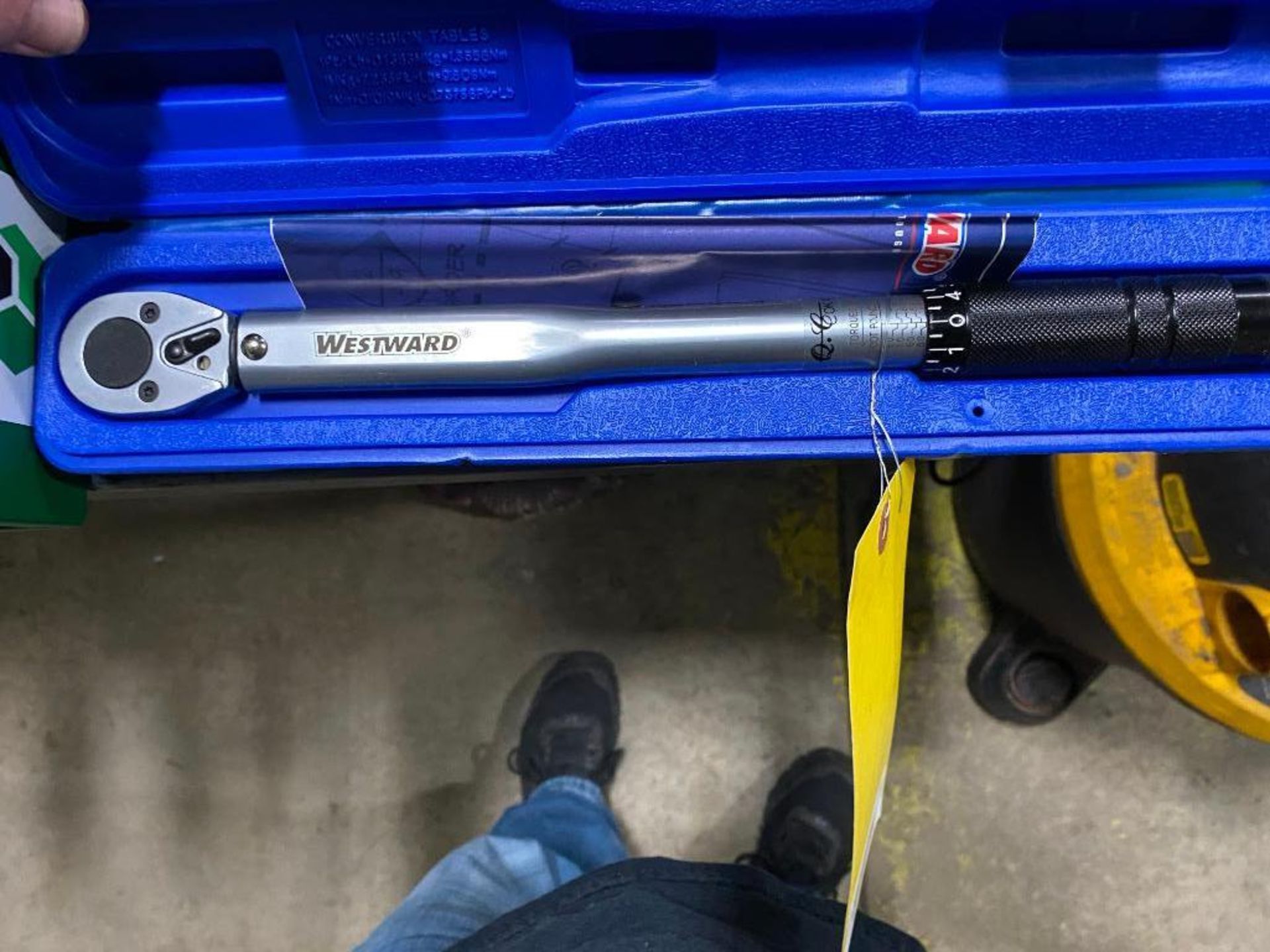 Westward 3/8" Drive Torque Wrench, 80 FT./LB.