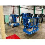 Genie Z-34/22N Boom Lift, 500 LB. Cap., Rotating Basket, 27" x 54", 24 V, 701 Hours