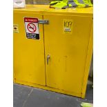 Eagle Flammable Liquid Storage Cabinet, 43" W x 44" T x 18" D