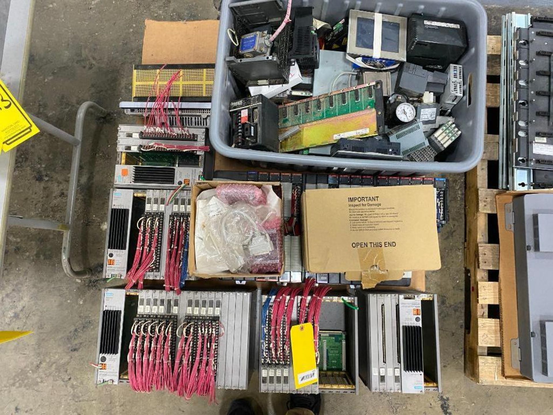Skid of Assorted Electrical Components