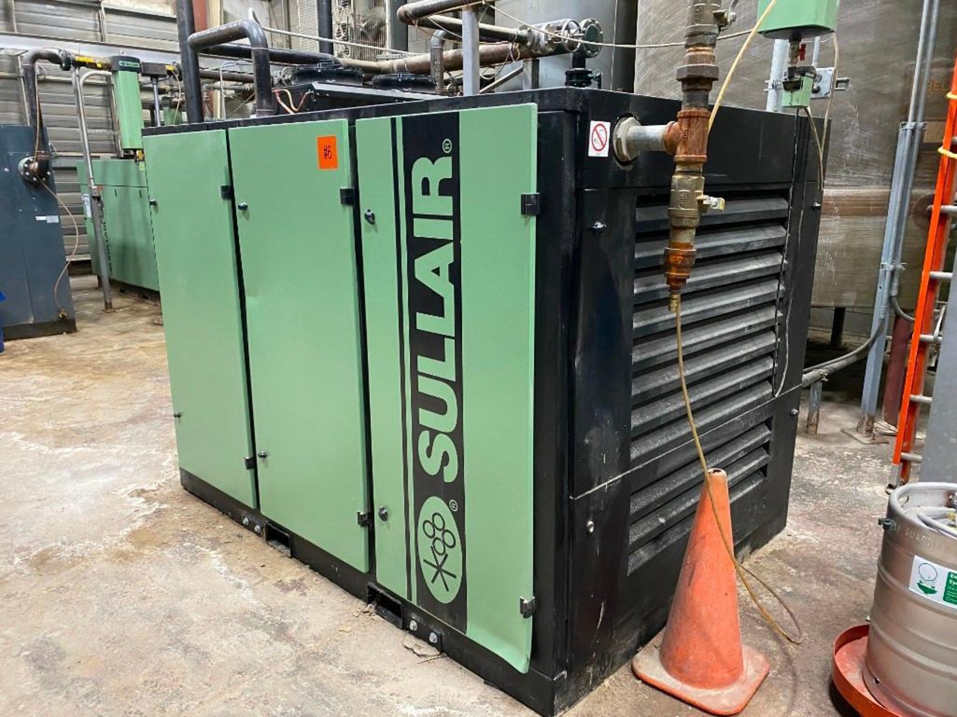 Solair Model 2017 Sullair Air Compressor, Model LS11009, S/N 201710030052, Max ...