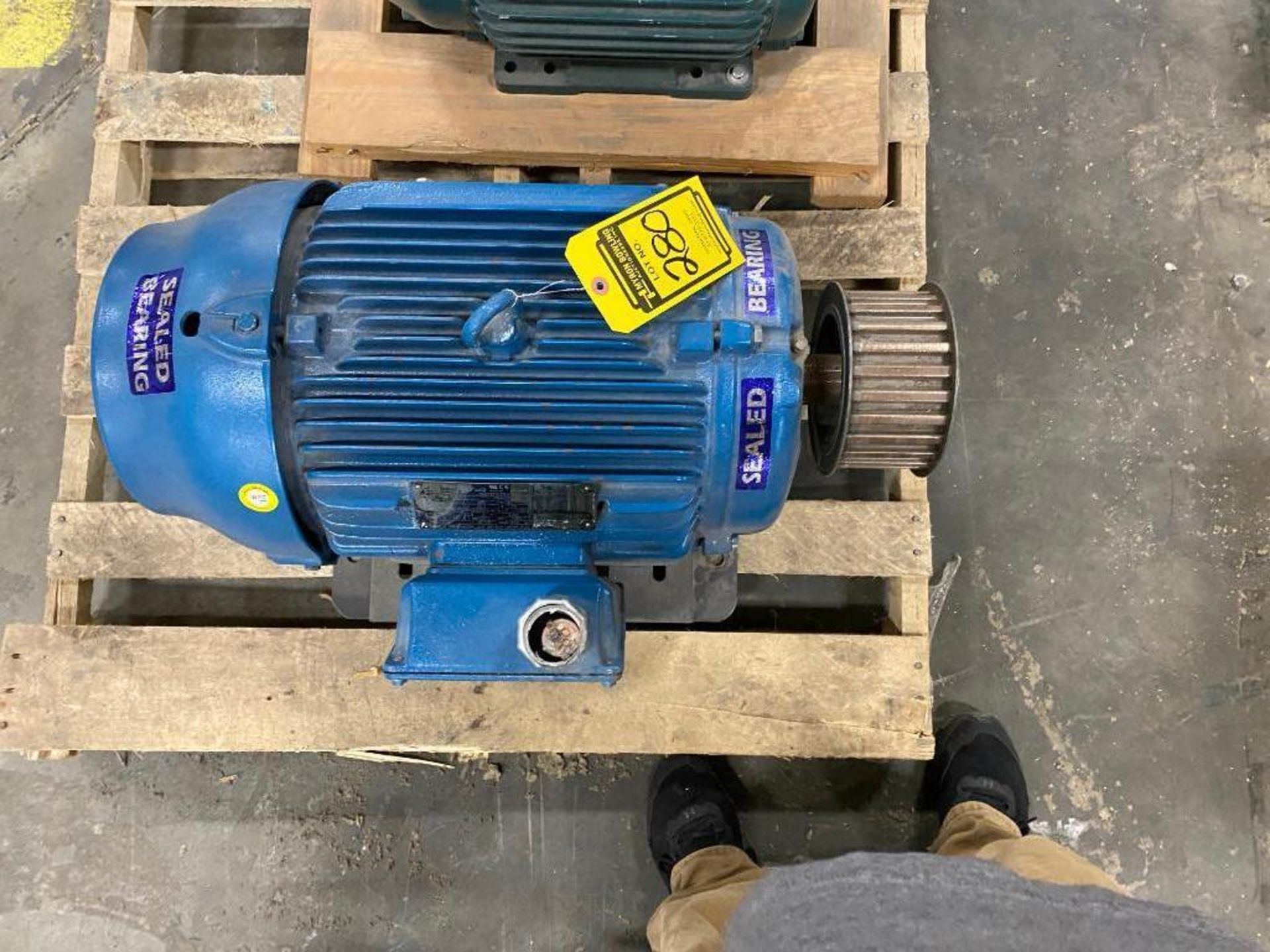 Weg 30 HP Electric Motor, 230/460 V, 1765 RPM, 2841/6T Frame, 60 Hz