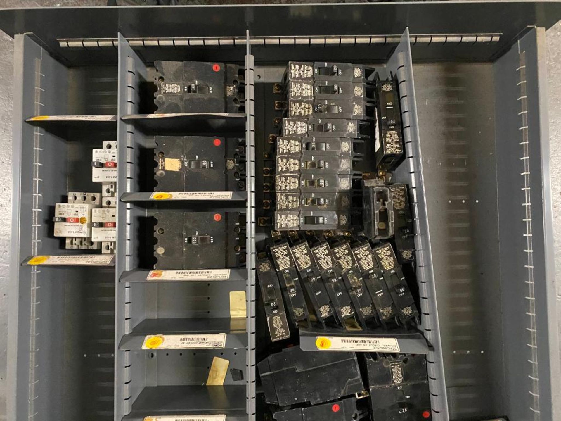 (3) Equipto Cabinets & Contents of Solenoids, Connectors, & Relays - Image 10 of 10