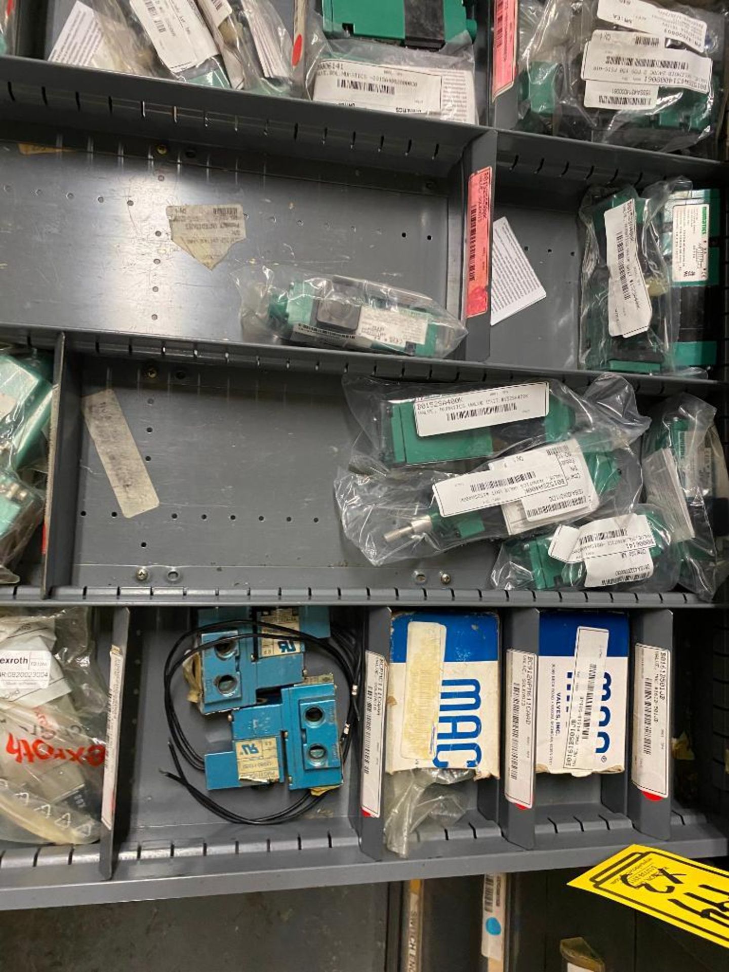 (3) Equipto Cabinets & Contents of Solenoids, Connectors, & Relays - Image 3 of 10