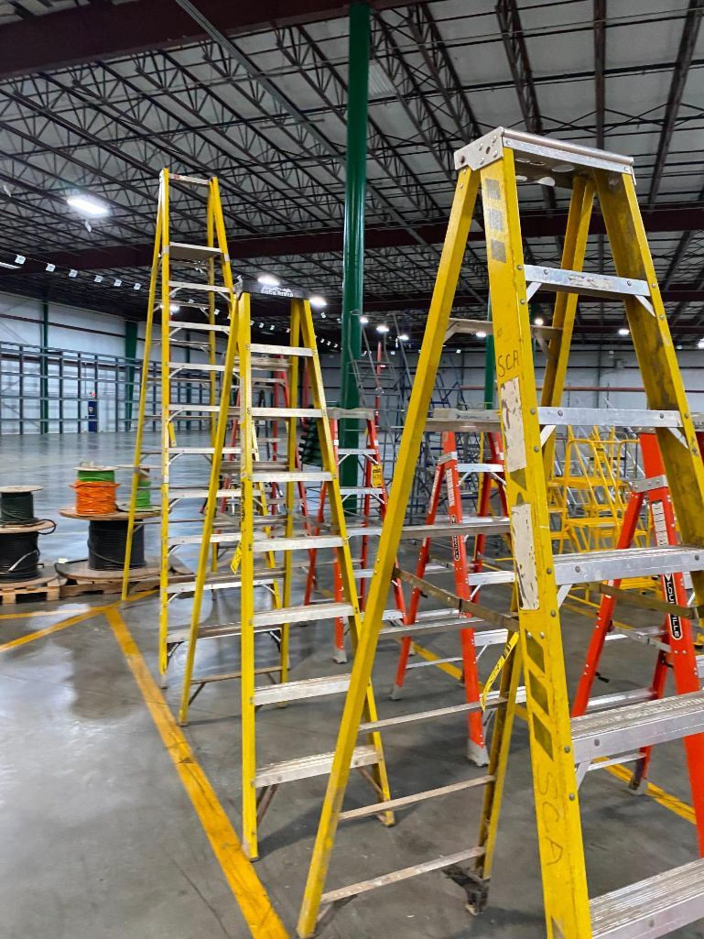 (3) Step Ladders; (1) 10' & (2) 8' - Image 2 of 2