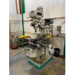 2022 Grizzly Vertical Mill, Model G0797, S/N A210662, 3 HP, 220/440 V, 3 PH, 10" x 50" Variable Spee