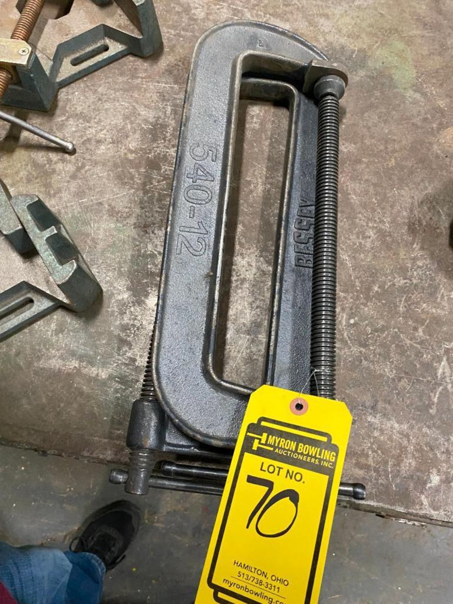 (2) Bessey 12" C-Clamps