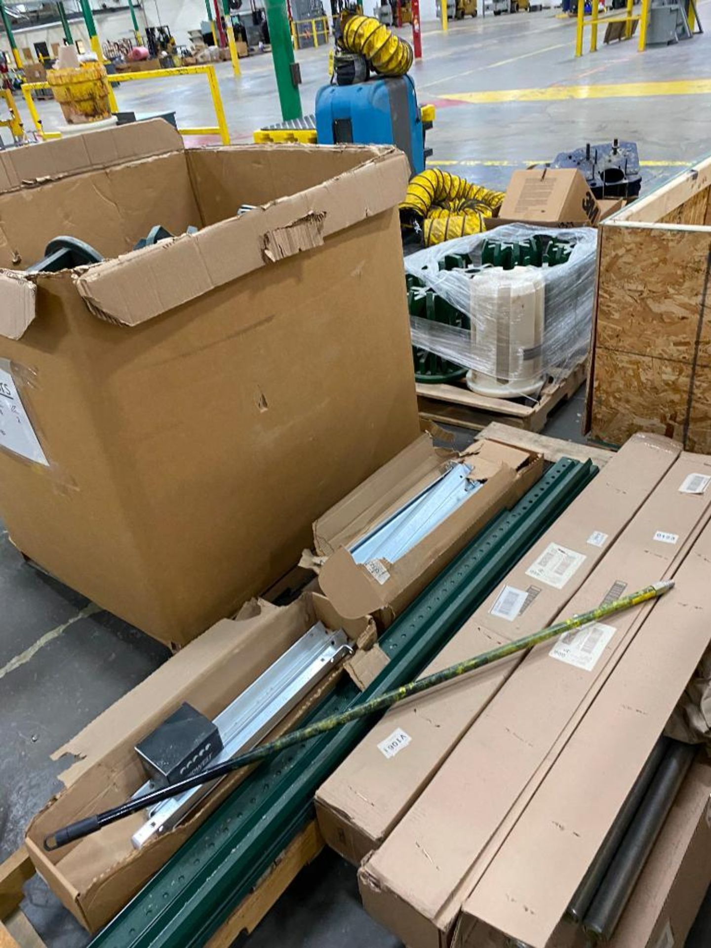 (2) Sections of Pallet Racking & Contents of Approx. (20) Skids of Parts to Conveyor & Gantry - Image 10 of 11