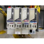 (4) Allen Bradley Kinetix 6000 Servo Drives, Cat No. 2094-BM01-S SERIES B, Input 650 V DC, Output 0-