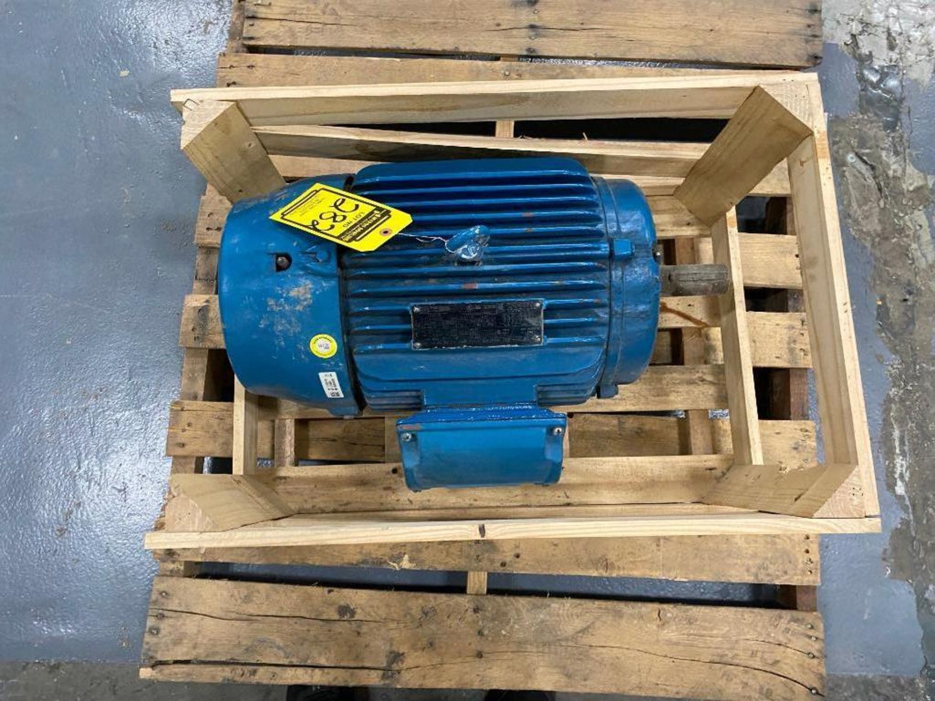 Weg 15 HP Electric Motor, 230/460 V, 1765 RPM, 2841/6T Frame, 60 Hz