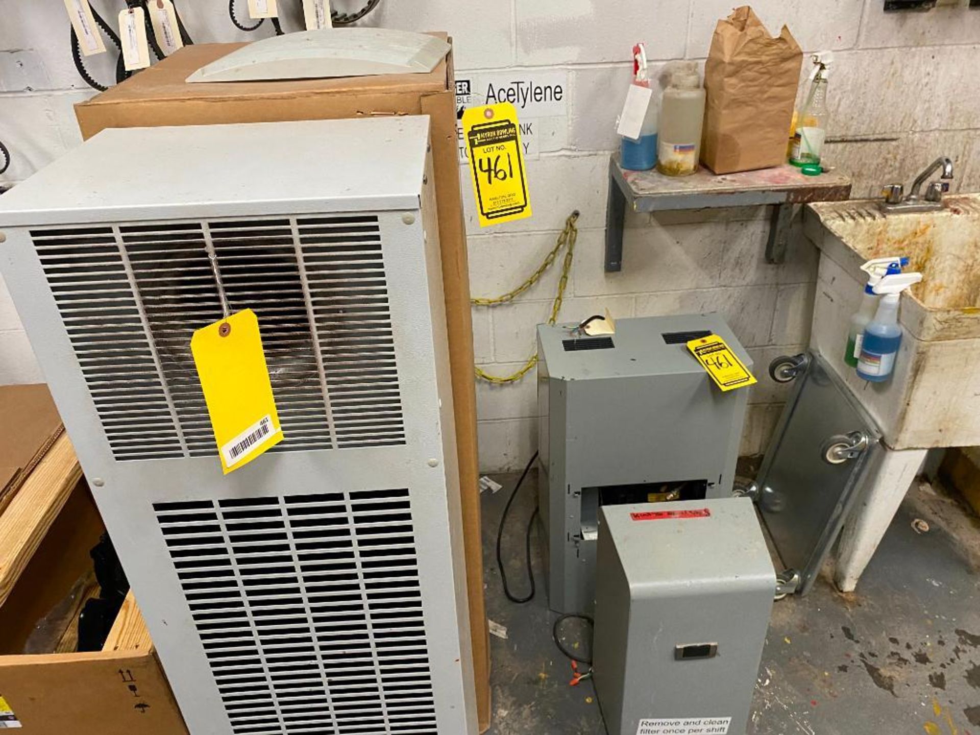 (2) Pfannenberg Cooling Units w/ (2) Unknown Brands