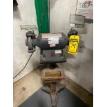 Dayton 1/2 HP 6" Double End Bench Grinder on Pedestal, 115 V, 3600 RPM