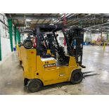 Caterpillar GO40K-STR Forklift, 8,000 LB. Cap., S/N AT8700504, 3-Stage Mast, 174" Lift Height, 48" F