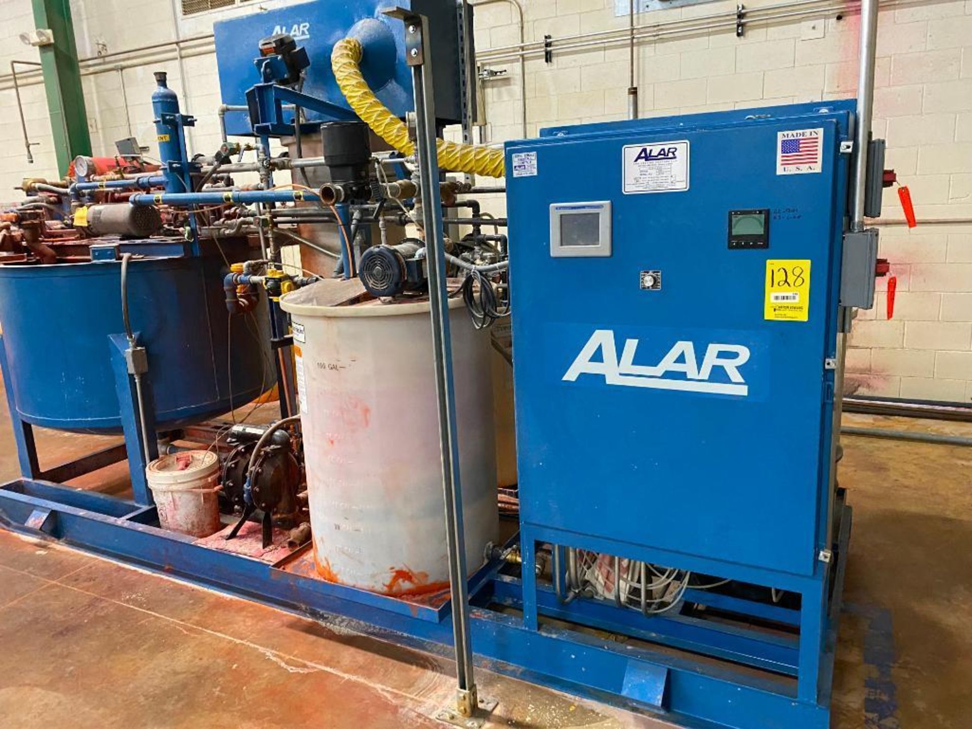 ALAR Water Filtration Unit, Model 200, S/N 16708, 110/220-460 V - Bild 2 aus 4