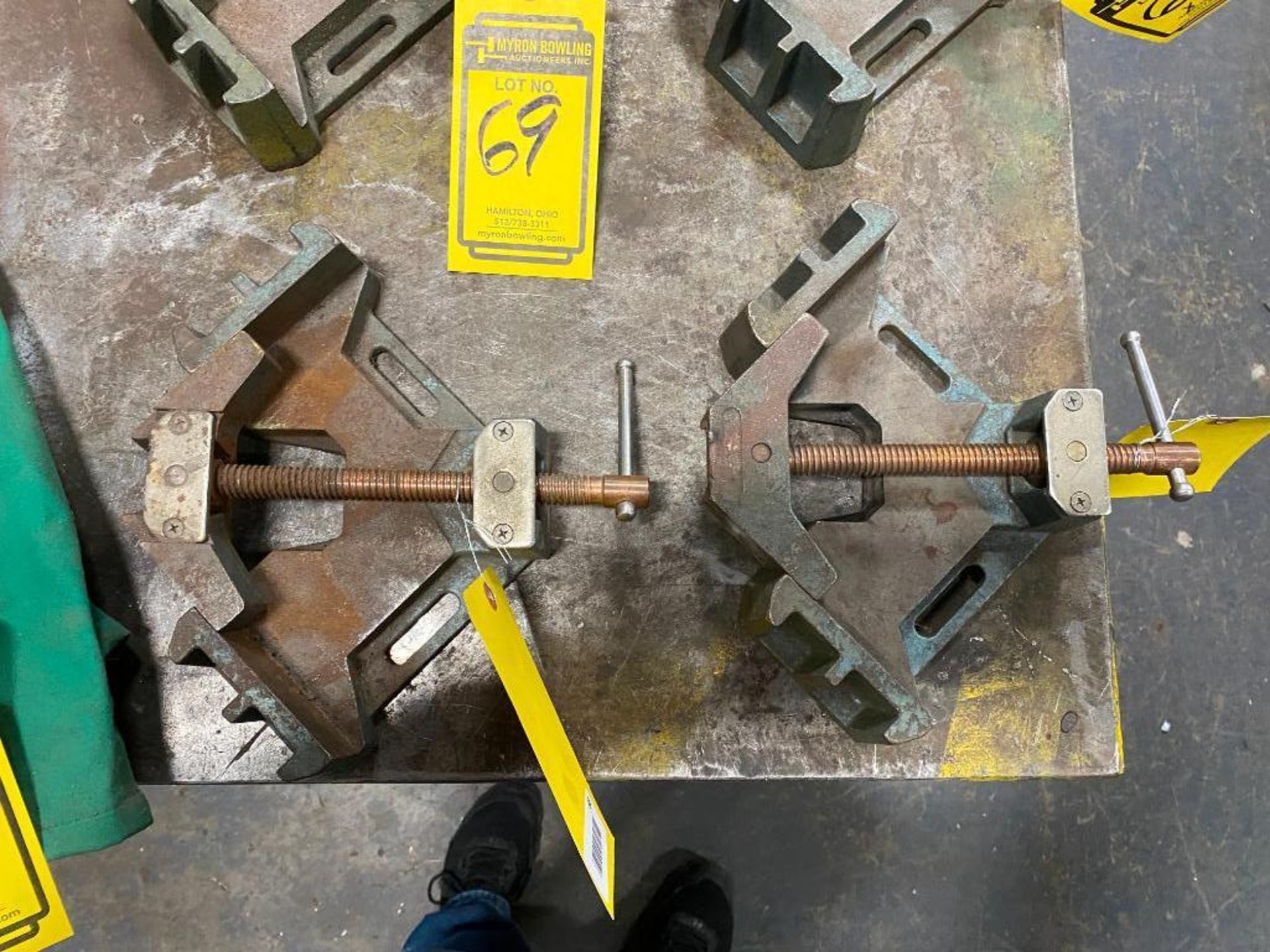 (2) Wilton Welding Clamps