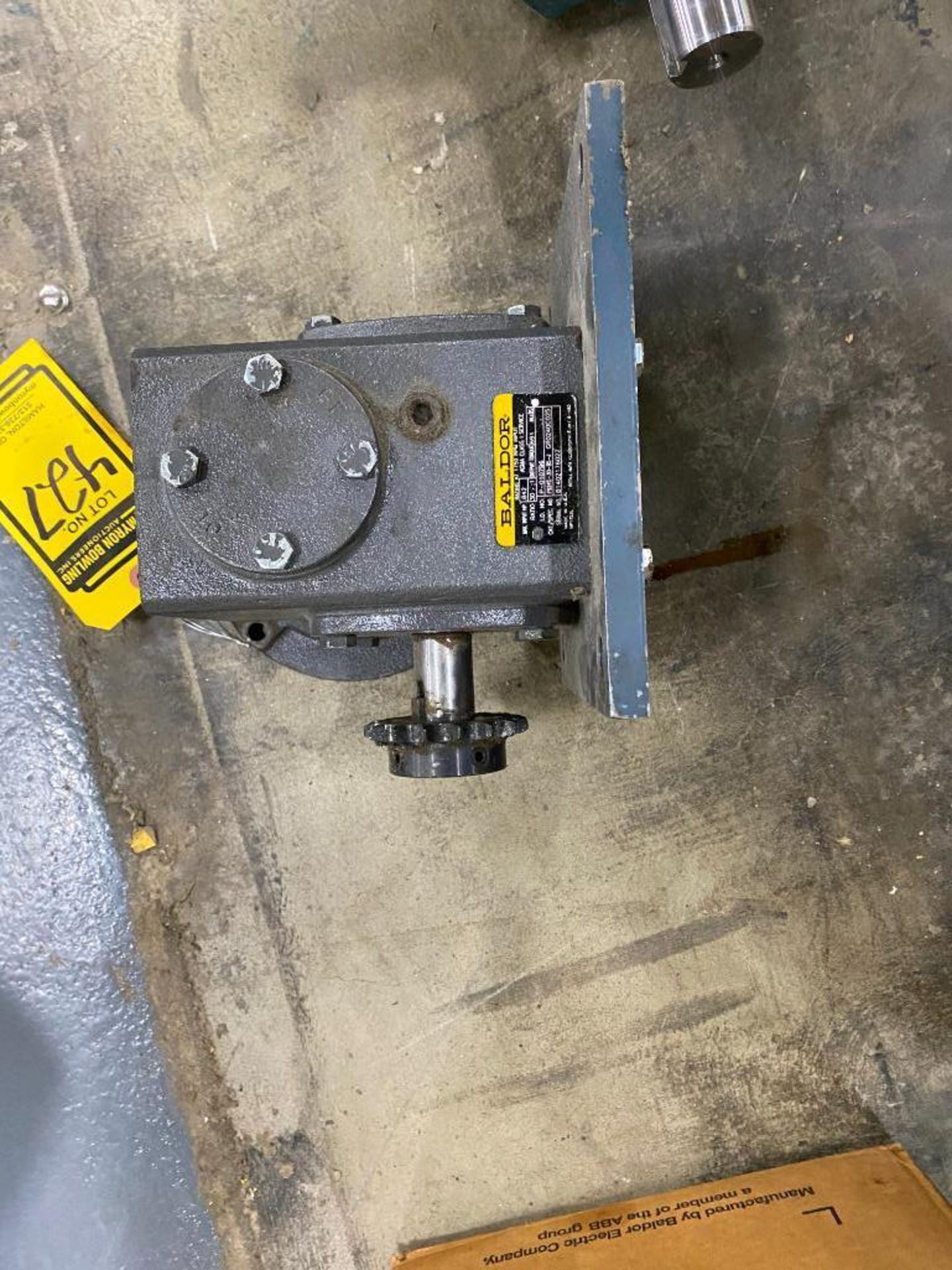 Baldor Gear Reduction Box, Part No. P-010796