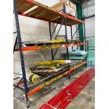 (2) Sections of Pallet Racking & Contents of Approx. (20) Skids of Parts to Conveyor & Gantry