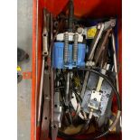 Powerteam Box w/ Assorted Gear Puller Parts