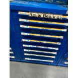 (3) Equipto Cabinets & Contents of Bearings, O-Rings, Gaskets, & Oil Seals