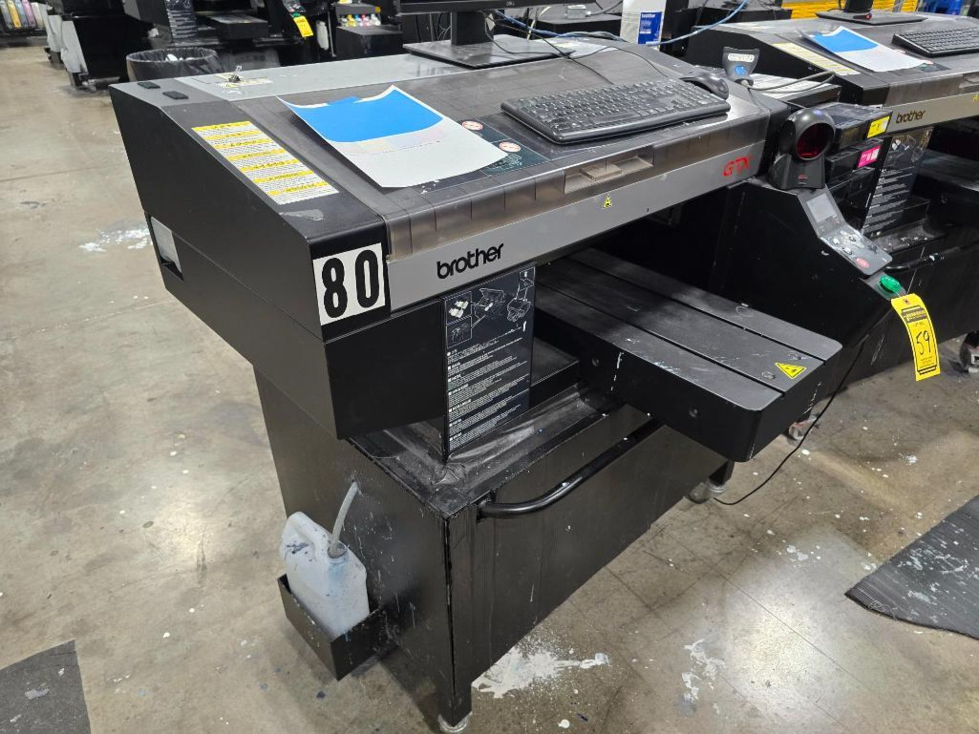 2018 Brother GTX-422 DTG (Direct to Garment) Printer, Twin Head, 6-Color, Textile & Water Based Pigm - Image 2 of 9